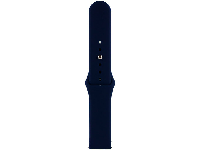 Ремінець Xiaomi Amazfit/Bip/Samsung Silicone 22mm deep navy