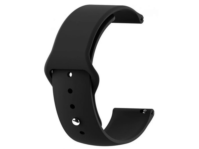 Ремінець Xiaomi Amazfit/Bip/Samsung Silicone 22mm gray