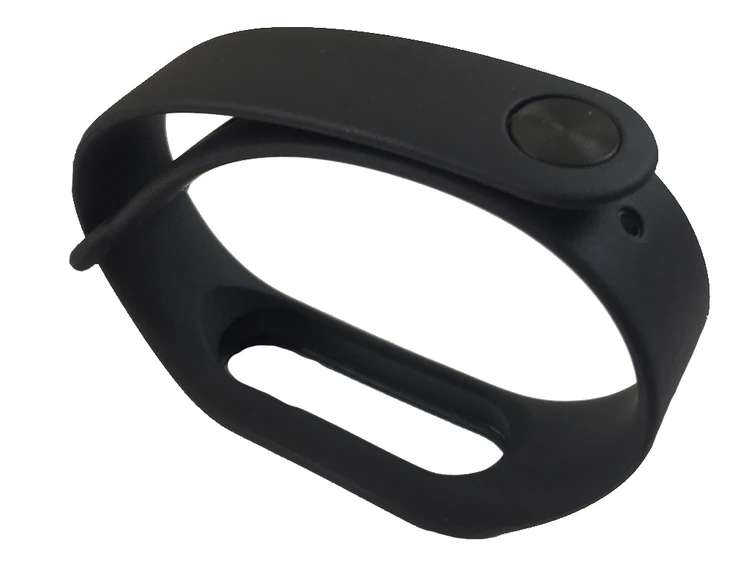 Ремінець силікон Mi Band 2 black