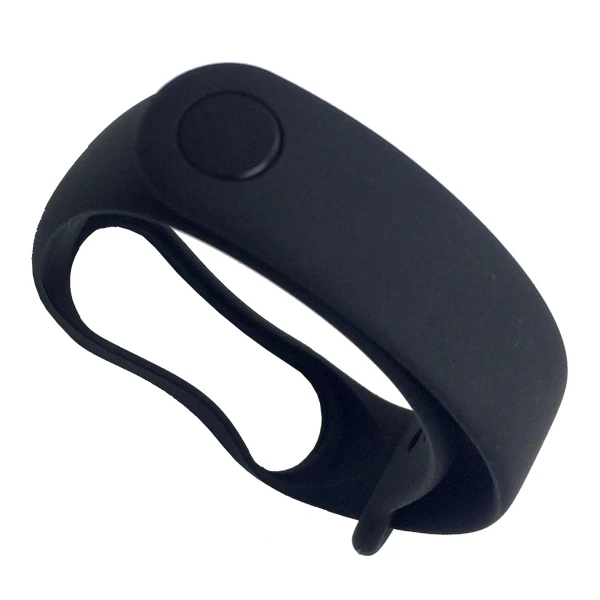 Ремінець силікон Mi Band 3/4 black