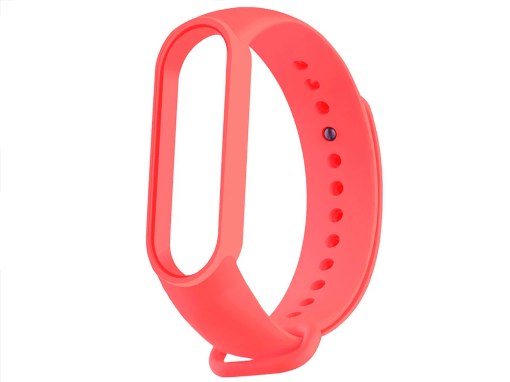 Ремінець силікон Mi Band 5/6 flamingo