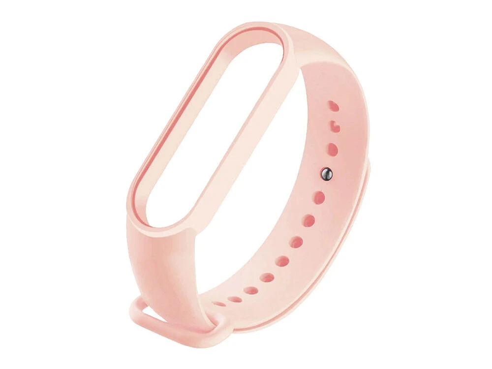 Ремінець силікон Mi Band 7 chalk pink