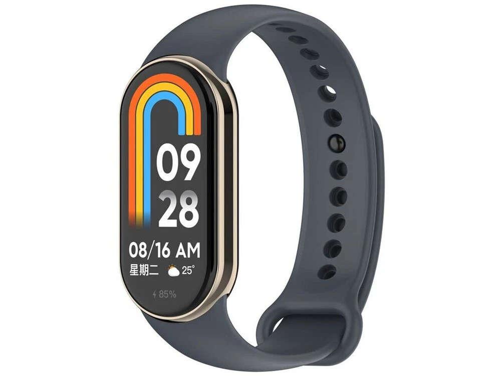 Ремінець силікон Mi Band 8/9/10 pebble