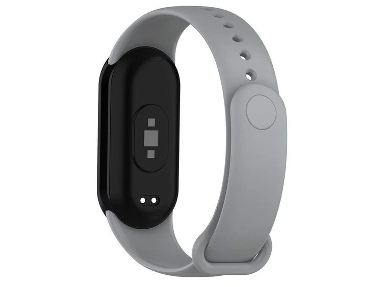 Ремінець силікон Mi Band 8/9/10 gray