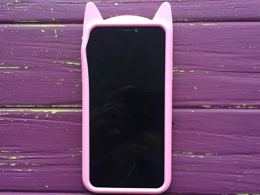 3D CAT&#039;S iPhone Xr Pink