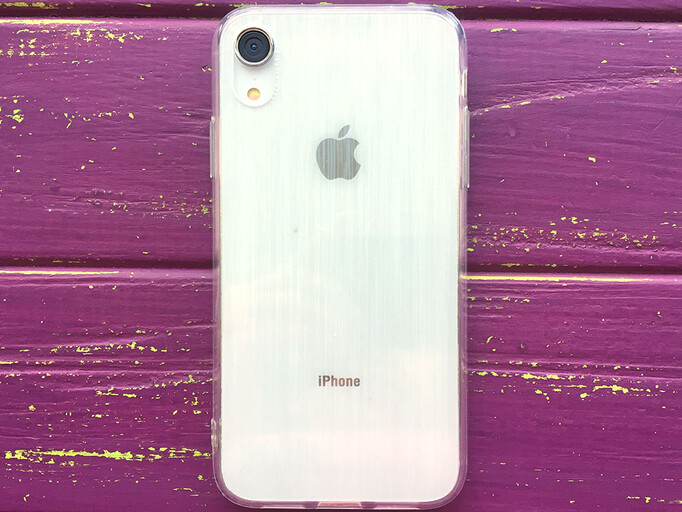 Накладка Hologram iPhone Xr clear