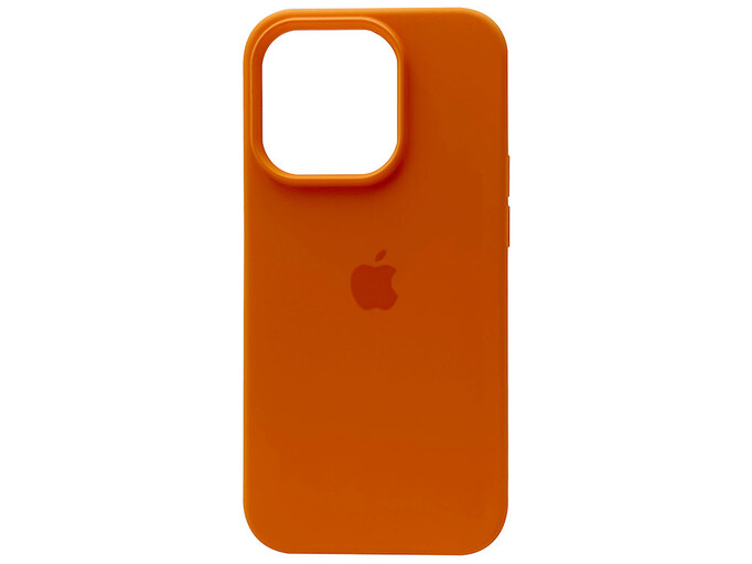 Case soft touch низ iP 14 Pro (66) kumquat