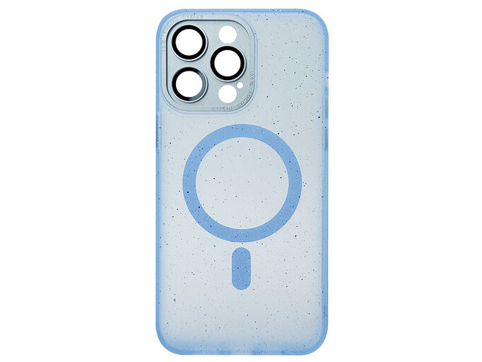 Чохол GROSH Camera MagSafe iPhone 12 Pro Max blue
