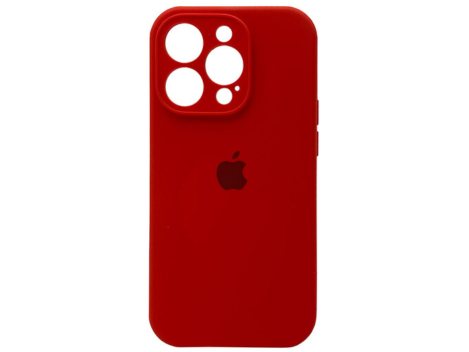 Case soft touch Camera iP 14 Pro (14) red