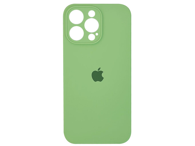 Case soft touch Camera iP 14 Pro Max (01) green