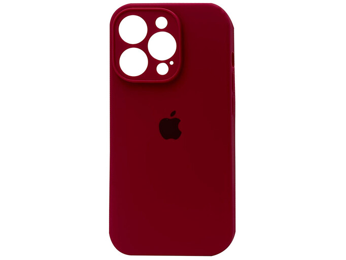 Case soft touch Camera iP 15 Pro (36) rose red