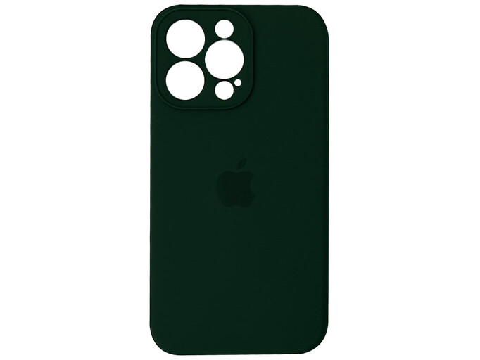 Case soft touch Camera iP 14 Pro (74) dark green