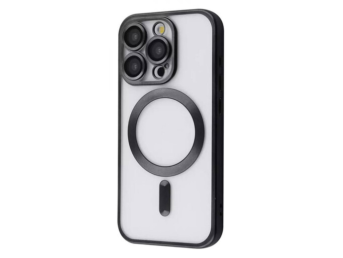 Силікон Cosmic camera CD Magsafe iPhone 12 Pro Max black