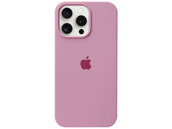 Case soft touch низ iP 15 Pro Max (06) light pink