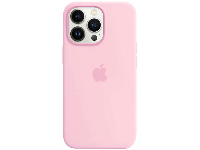 Case soft touch низ iP 14 Pro (12) pink