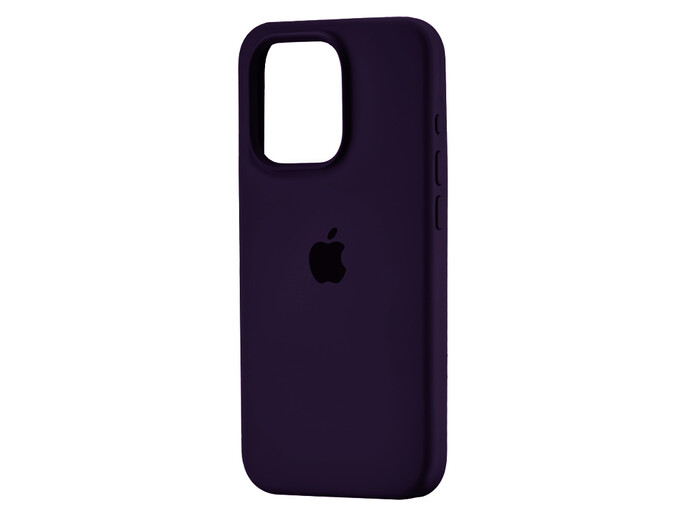 Case soft touch низ iP 16 Pro Max (77) elderberry