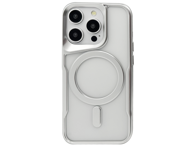 Силікон Cosmic CD Fashion Magsafe iPhone 15 Pro silver