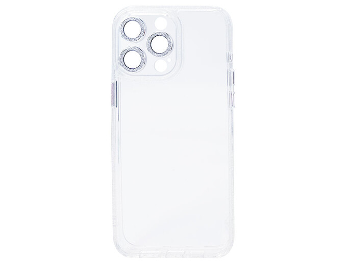 Shadow Gloss Diamond Camera shine board iPhone 15 Pro Max silver