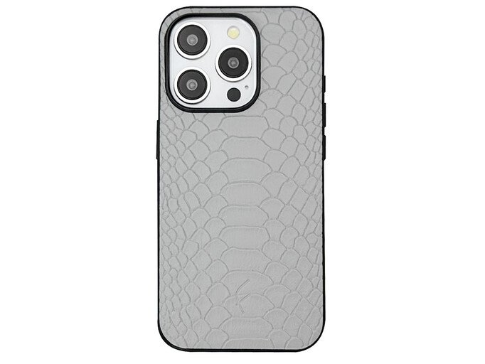 Накладка FIBRA Python iPhone 15 Pro gray