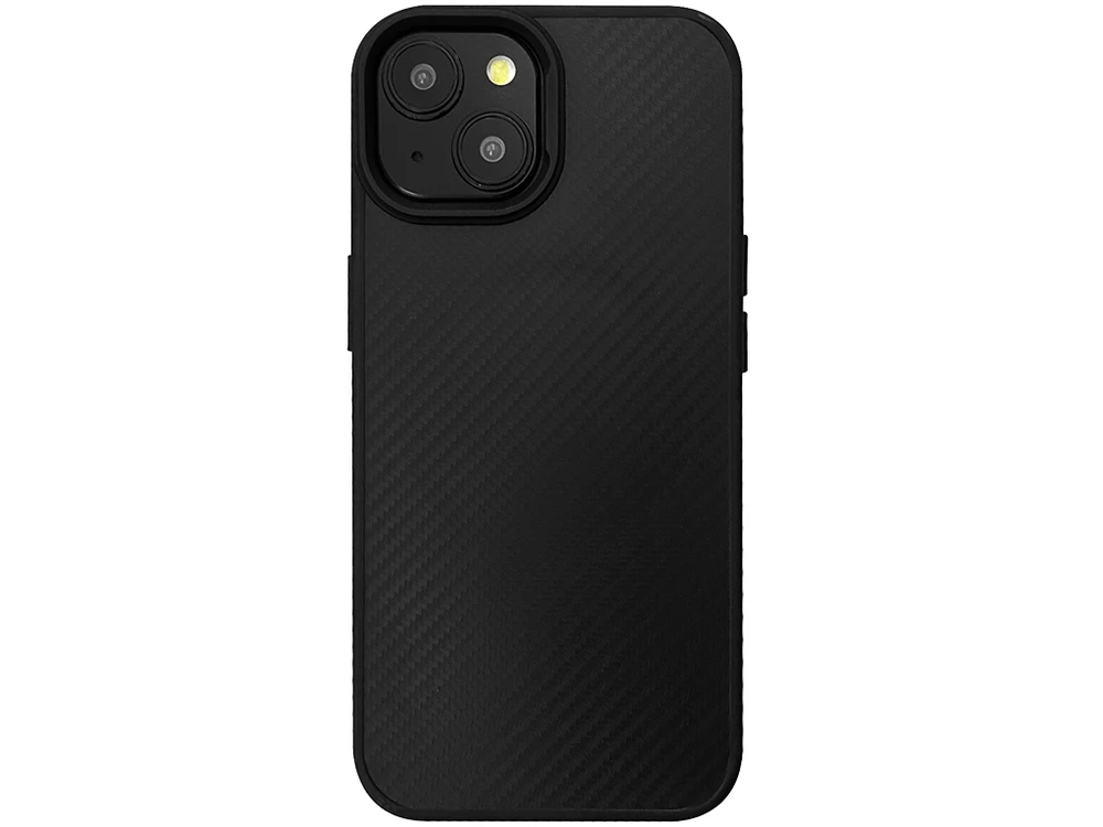 Накладка Carbon Protective MagSafe iPhone 15 black