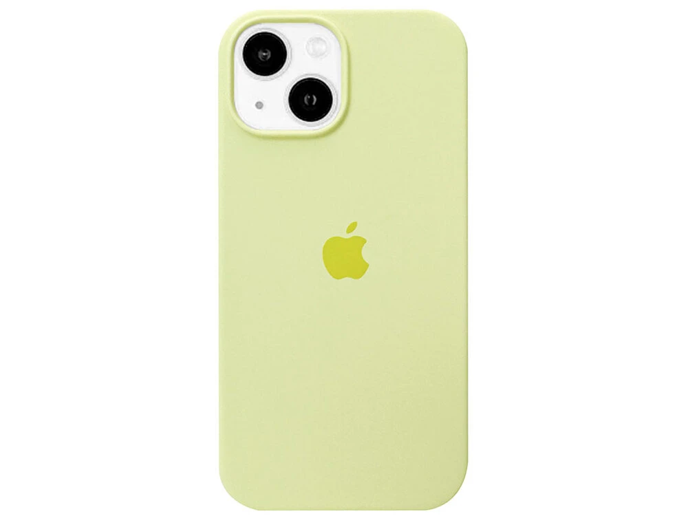Case soft touch низ iP 14+ (51) melon yellow