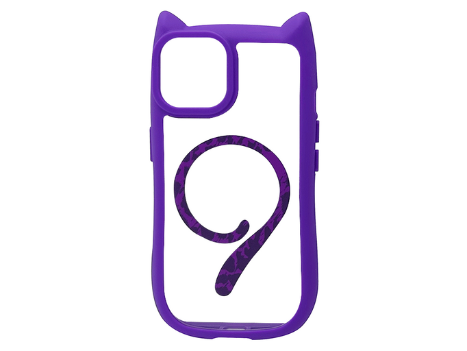 Накладка Cat Case MagSafe iPhone 13/14 violet
