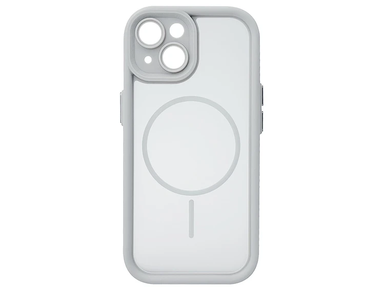 Накладка Clear Shock MagSafe iPhone 15 grey