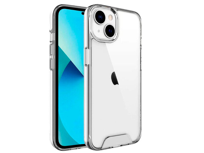 Space Drop Protection iPhone 15 clear