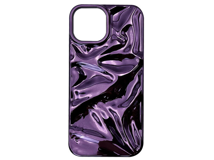 Накладка Waves Gloss iPhone 15 purple