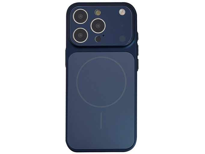 Накладка AG Nano Mate MagSafe iPhone 16 Pro midnight blue