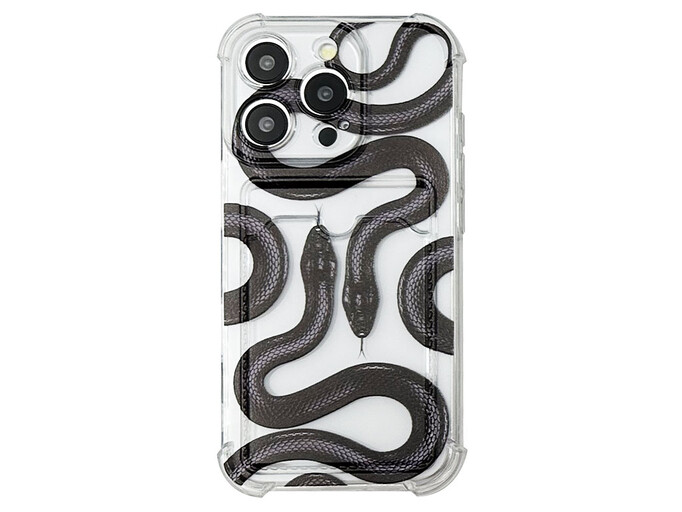 Ультрабронь CARD CASE Print iPhone 16 Pro Snake