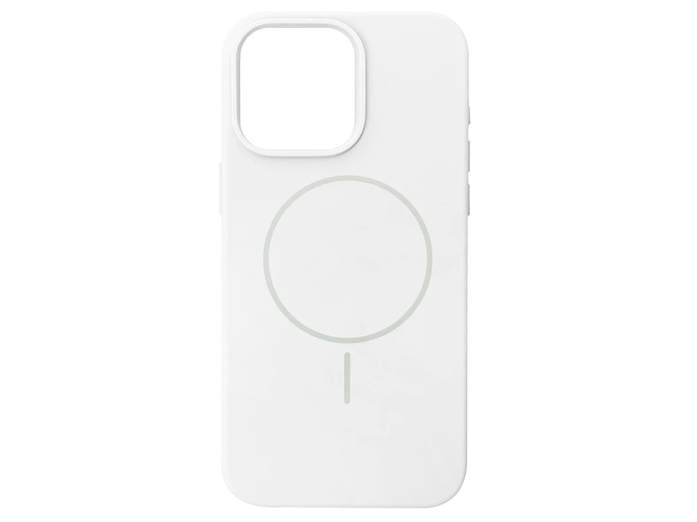 Case soft touch MagSafe низ iP 15 Pro Max (09) white
