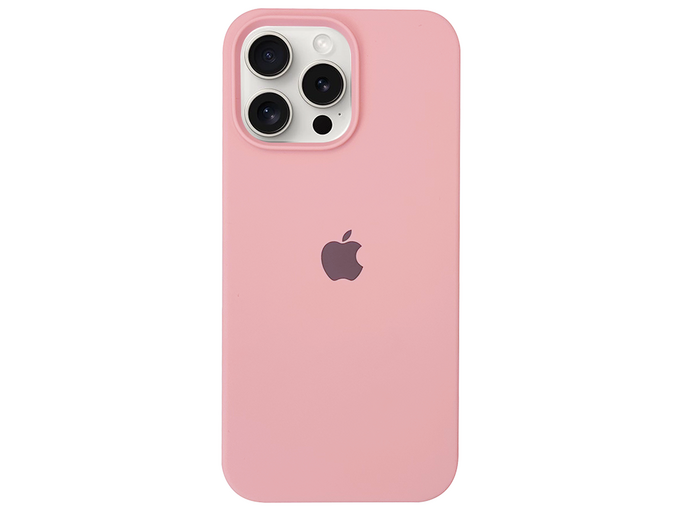 Case soft touch низ iP 16 Pro Max (12) pink