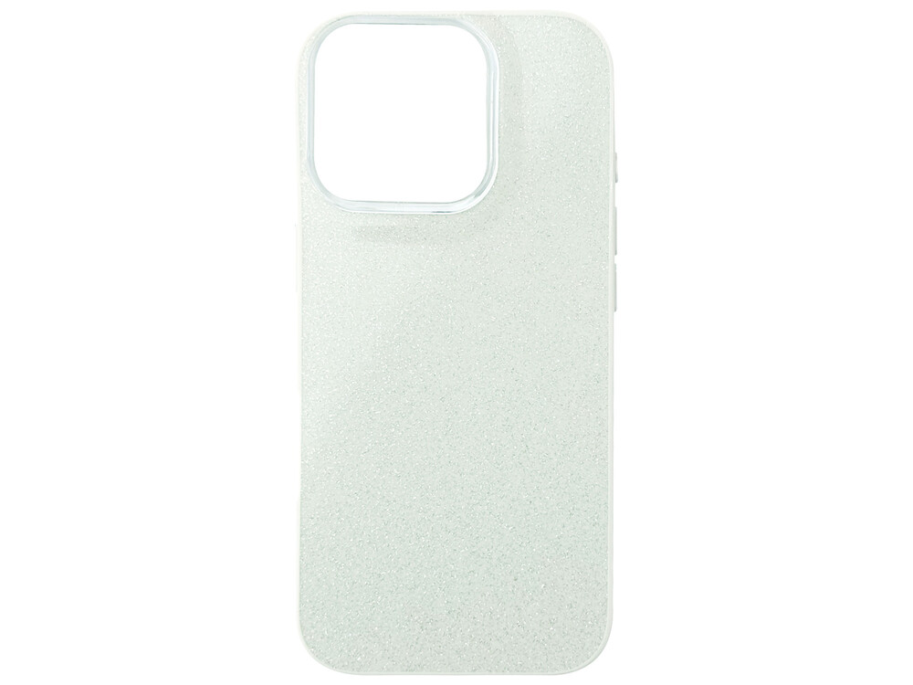 Накладка Color Glitter iPhone 16 Pro white