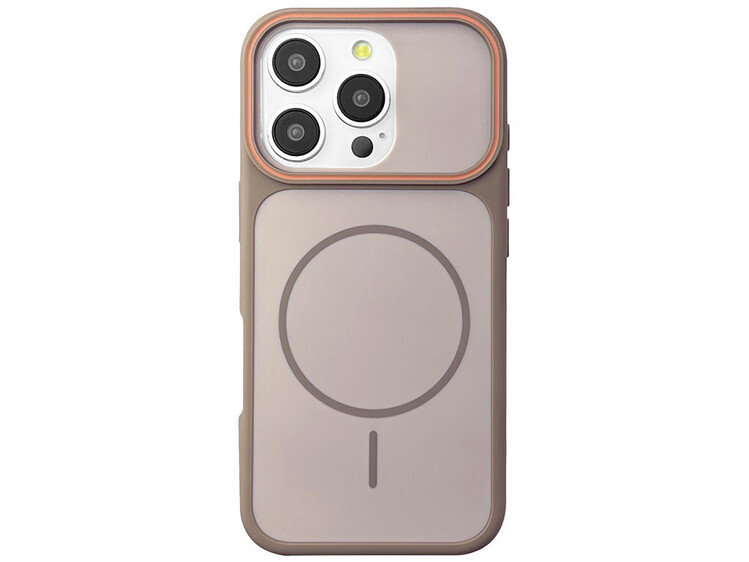 Накладка Matte Sprit Line MagSafe iPhone 16 Pro brown