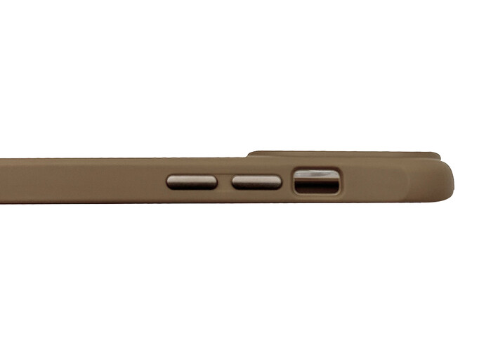 Shadow Gloss Camera Protection MagSafe iPhone 16 Pro Max brown
