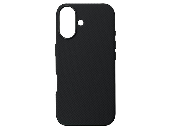 Накладка Carbon Fiber Case MagSafe iPhone 16 black