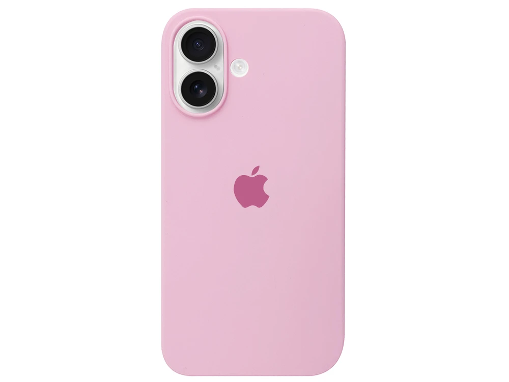 Case soft touch низ iP 16+ (06) light pink