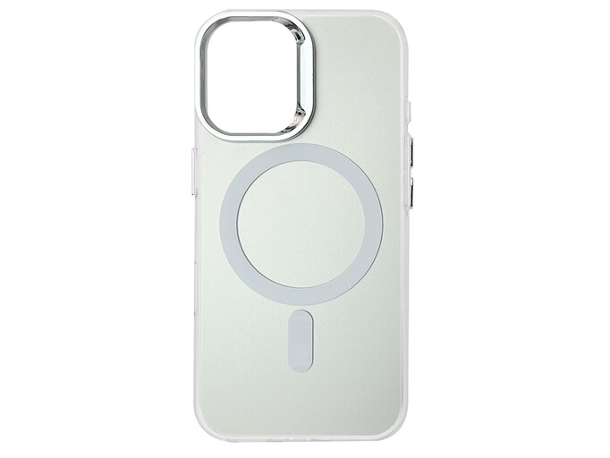 Накладка Magnetic Matte MagSafe iPhone 16 white