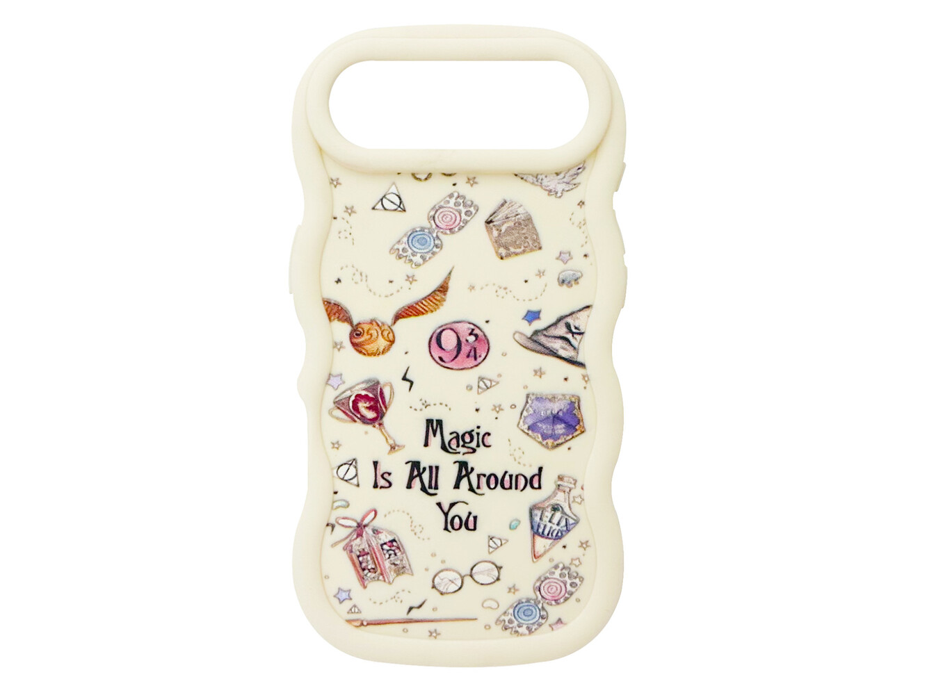 TPU Wavy Sides iPhone 17 Air Potters Wand Harries vanilla