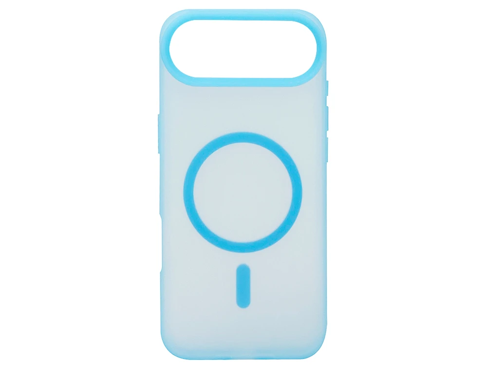 Накладка Silicone Matt MagSafe iPhone 17 Air light blue