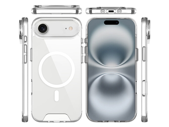 Space Drop Protection MagSafe iPhone 17 Air clear