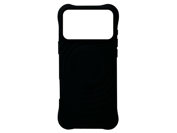 Накладка Silicone 3D Radius Matt Case iPhone 17 Pro Max black