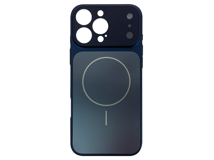 Накладка AG Nano Mate MagSafe iPhone 16 Pro Max midnight blue