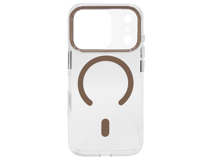 Накладка Berlia Sheen MagSafe iPhone 17 Pro Max brown