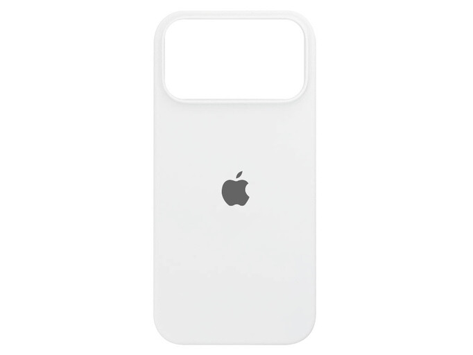 Case soft touch MagSafe низ iPhone 17 Pro (09) white