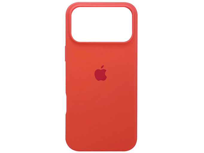 Case soft touch низ iP 17 Pro Max (02) orange