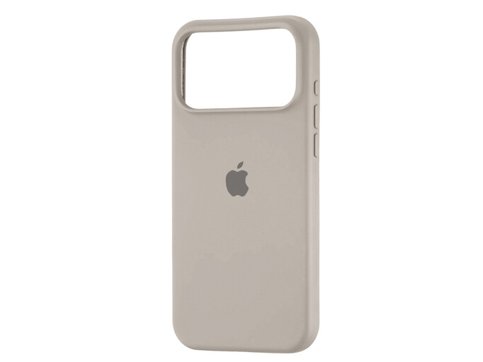 Case soft touch низ iP 17 Pro (93) clay