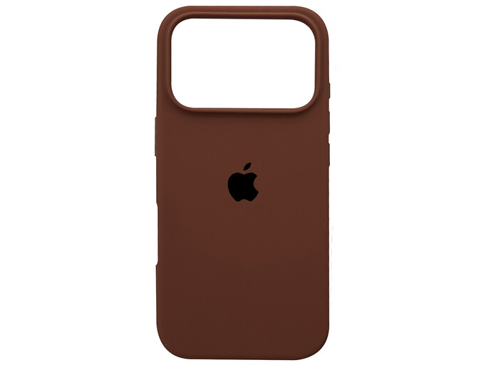 Case soft touch низ iP 17 Pro (94) brown
