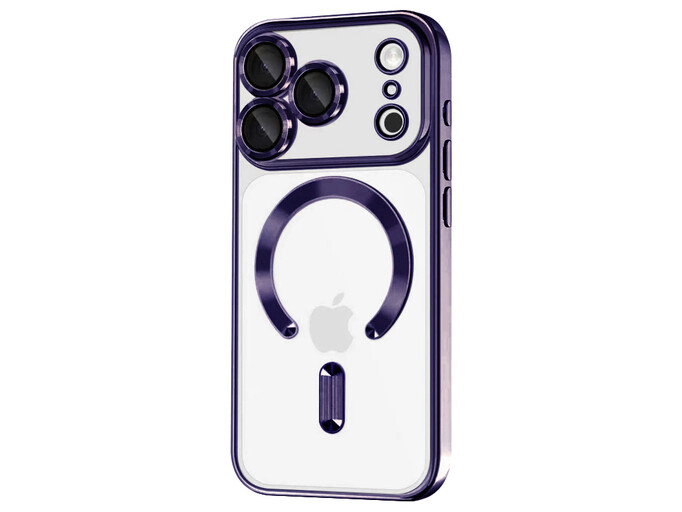 Силікон Cosmic camera CD Magsafe iPhone 17 Pro deep purple